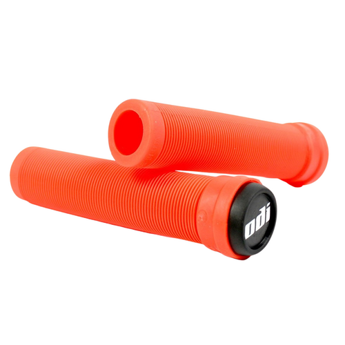 ODI Longneck SL Grips - Fire Red