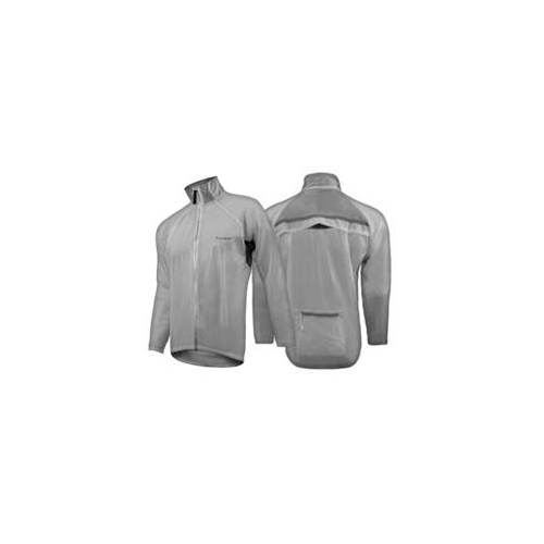 KIDS RAIN STOWAWAY JACKET  -  Great in the Wind Too, Funkier Lecco Transparent Size 8