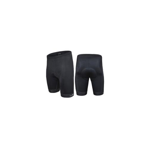 KNICKS - FUNKIER CATANIA Mens Active 7 Panel Shorts, 80% Polyamide 20% Spandex, Chamois B, BLACK, S