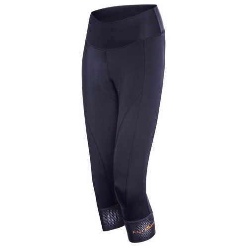 KNEE TIGHTS - FUNKIER SASSARI Women's Pro Knee Tights, B-13 Chamois, 80% Polyamide, 20% Spandex, BLACK, M