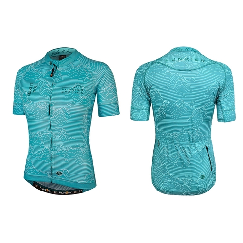 MINT PRO JERSEY  --  Ladies Race Fit, FUNKIER Pro Rossini - Womens MEDIUM