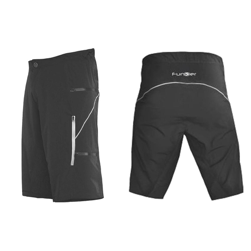 Mens   Pro Baggy without Liner,  FUNKIER , "Lucca", BLACK, 2XLARGE