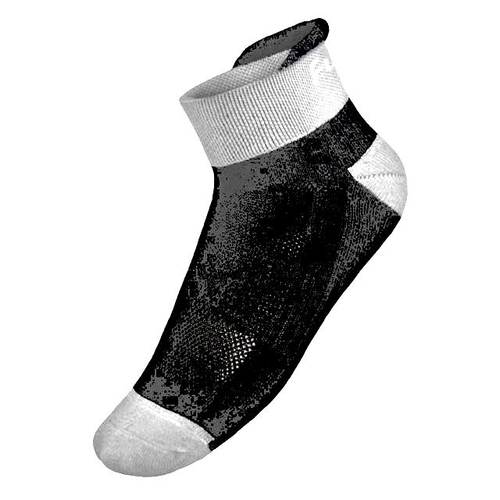 VOLPIANO SOCKS by Funkier  -  Black and White, Size 35-38