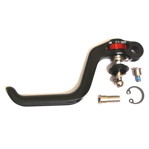 RX LEVER KIT W/ADJUSTER RED