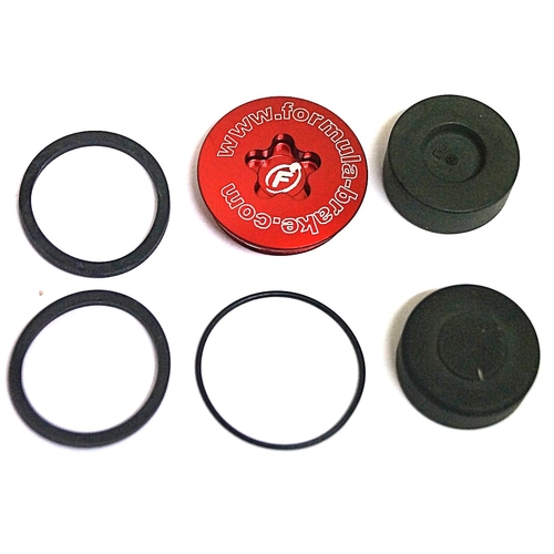 R1 CALIPER PIST/QRING KIT WITH RED CAP MY2013