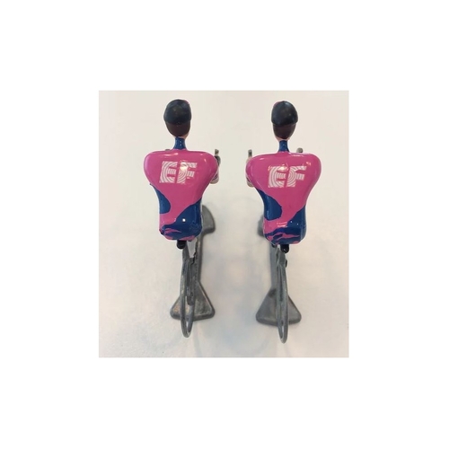 FLANDRIENS Models, 2 x Hand painted Metal Cyclists, EF drapac