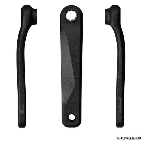 Chainwheel - FSA E-Bike Bosch Gen4/YAMAHA Armset - 165mm ISIS - Painted matt Black w/side FSA logo w/o Bolt