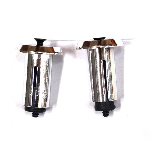 HANDLEBAR PLUG CP - W/SCREW  (18mm Dia )