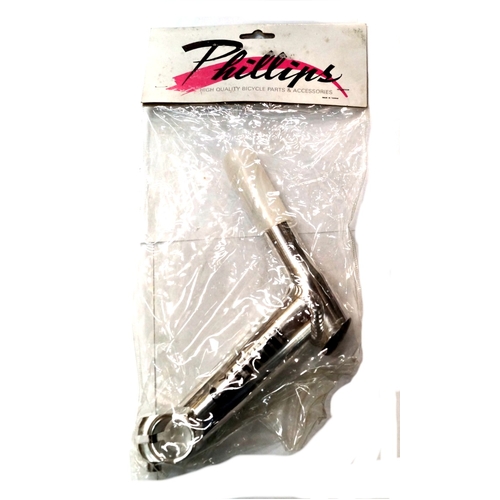 Quill Stem -- UNO - 130mm Ext, 10 Degree, 22.2mm Dia, 25.4mm BB, SILVER