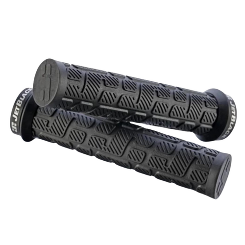 Jet Black RIP Lock On Grips - Black