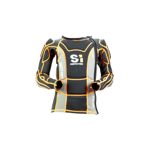 S1 Pro Race Safety Jacket - Orange - Youth XL