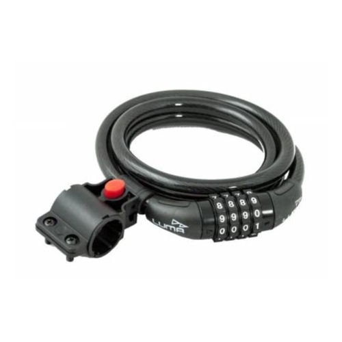 Lock Combination  resettable 12mm x 1800 mm, w/ bracket, LUMA No1 lock brand in Spain