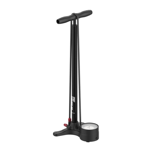 Lezyne Sport Drive Floor Pump - Flat Black with 3.5" Gauge