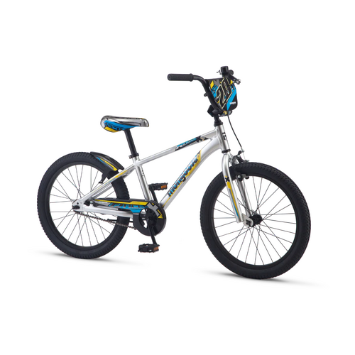 Mongoose Racer X Boys 20" - Silver