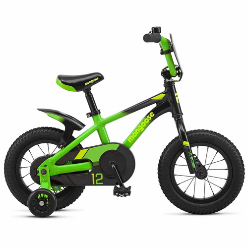 2025 Mongoose Lil Goose Boys 12" - Green/Black