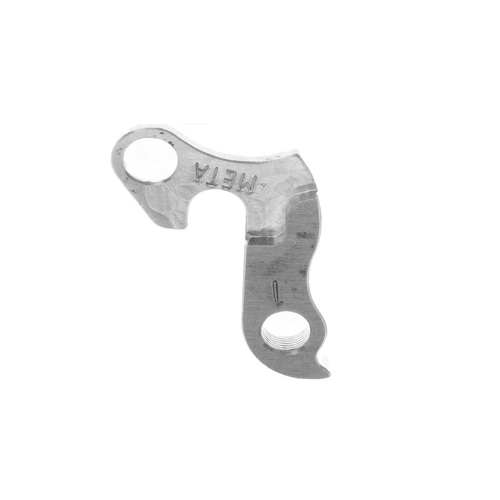 META CNC DERAILLEUR HANGER  - Model 1, Material 6061 T651 Aviation Aluminium, CNC Machined, Silver, KONA, MARIN, NORCO, Fuji, Orbea, Merida, BMC, Diam