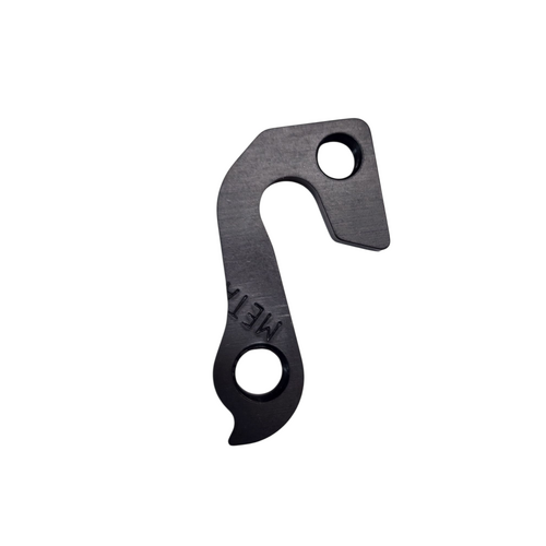 META CNC DERAILLEUR HANGER  - BLACKanodised,  Model 13, Material 6061 T651 Aviation Aluminium, CNC Machined, STELS, GT, etc