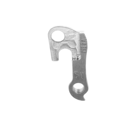 META CNC DERAILLEUR HANGER  - Model 15, Material 6061 T651 Aviation Aluminium, CNC Machined, Silver, GT, etc