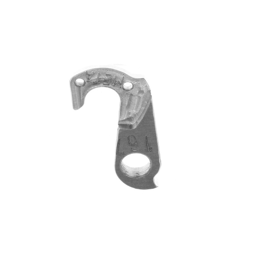 META CNC DERAILLEUR HANGER  - Model 167, Material 6061 T651 Aviation Aluminium, CNC Machined, Silver, CERVELO
