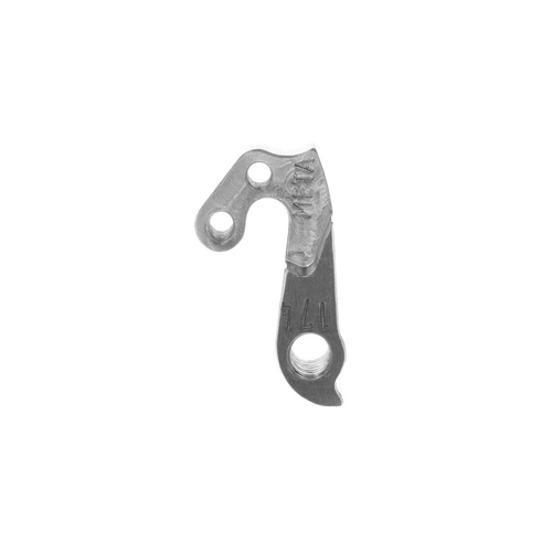 META CNC DERAILLEUR HANGER  - Model 174, Material 6061 T651 Aviation Aluminium, CNC Machined, Silver, CERVELO