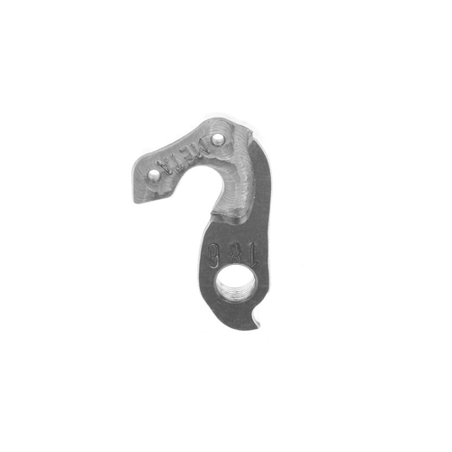 META CNC DERAILLEUR HANGER  - Model 186, Material 6061 T651 Aviation Aluminium, CNC Machined, Silver,  SPECIALIZED