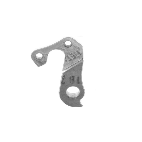 META CNC DERAILLEUR HANGER  - Model 187, Material 6061 T651 Aviation Aluminium, CNC Machined, Silver, Lapierre