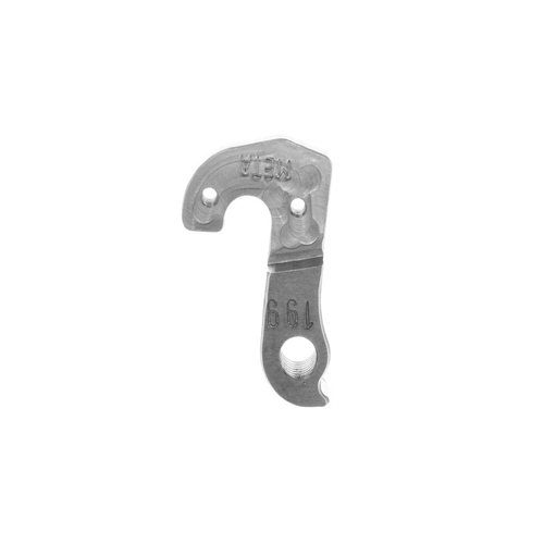 META CNC DERAILLEUR HANGER  - Model 199, Material 6061 T651 Aviation Aluminium, CNC Machined, Silver, Orbea