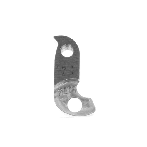 META CNC DERAILLEUR HANGER  - Model 21, Material 6061 T651 Aviation Aluminium, CNC Machined, Silver, Rocky Mountain, etc