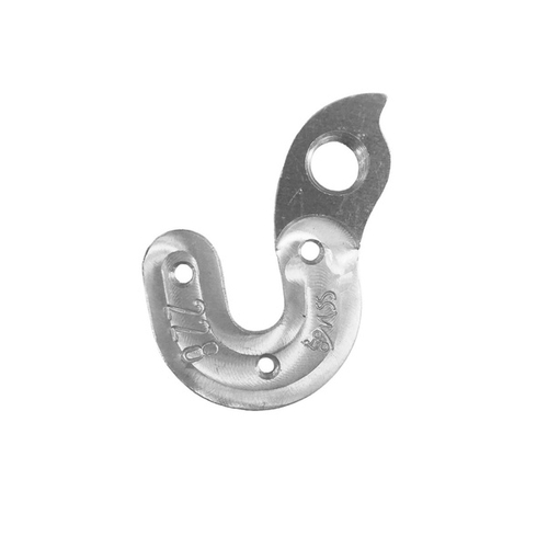META CNC DERAILLEUR HANGER  - Model 228, Material 6061 T651 Aviation Aluminium, CNC Machined, Silver, Wilier