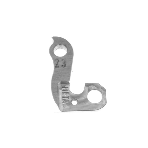 META CNC DERAILLEUR HANGER  - Model 23, Material 6061 T651 Aviation Aluminium, CNC Machined, Silver, Diamondback response topanga sorrento