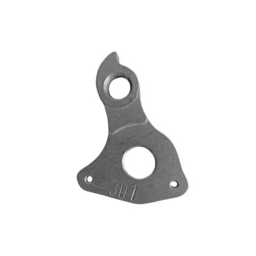 META CNC DERAILLEUR HANGER  - Model 301, Material 6061 T651 Aviation Aluminium, CNC Machined, Silver, MERIDA