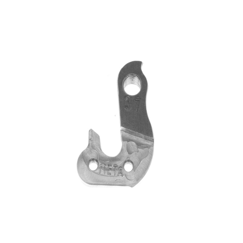 META CNC DERAILLEUR HANGER  - Model 37, Material 6061 T651 Aviation Aluminium, CNC Machined, Silver, KHS, TITUS, FOCUS, MARIN, STARK