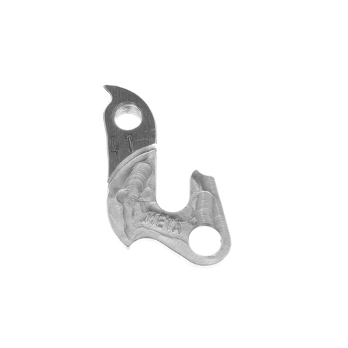META CNC DERAILLEUR HANGER  - Model 41 (WM31), Silver, HARO, RALEIGH, KHS(#217), MARIN (#4), JAMIS, SCHWINN, Scott (#228841), CLAUD BUTLER, SHOGUN,Tre