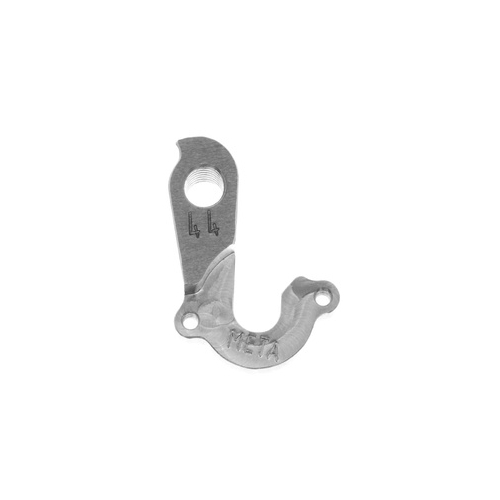 META CNC DERAILLEUR HANGER  - Model 44, Material 6061 T651 Aviation Aluminium, CNC Machined, Silver, MARIN