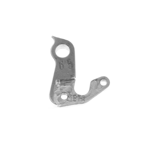 META CNC DERAILLEUR HANGER  - Model 65, Material 6061 T651 Aviation Aluminium, CNC Machined, Silver, Scott