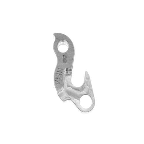 META CNC DERAILLEUR HANGER  - Model 8, Material 6061 T651 Aviation Aluminium, CNC Machined, Silver, Bianchi, BMC, etc ++