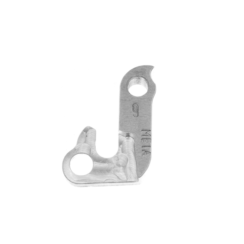 META CNC DERAILLEUR HANGER  - Model 9, Material 6061 T651 Aviation Aluminium, CNC Machined, Silver, GIANT