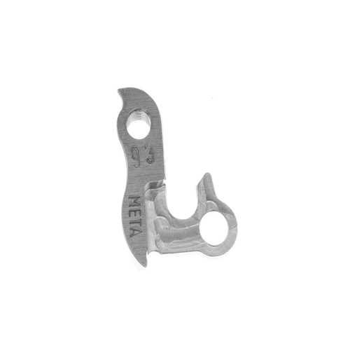META CNC DERAILLEUR HANGER  - Model 93, Material 6061 T651 Aviation Aluminium, CNC Machined, Silver, Norco, Fuji, Ironhorse, Corratec