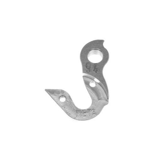 META CNC DERAILLEUR HANGER  - Model 94, Material 6061 T651 Aviation Aluminium, CNC Machined, Silver, TIME