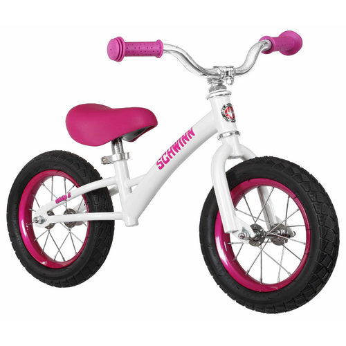 Schwinn Skip 12" Balance Bike - White