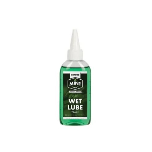 Oxford Mint Wet Lube 75ml, Biodegradeable, reduces wear on the chain and sprockets, highly durable