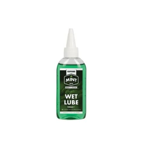 Oxford Mint Wet Lube 150ml, Biodegradeable, reduces wear on the chain and sprockets, highly durable