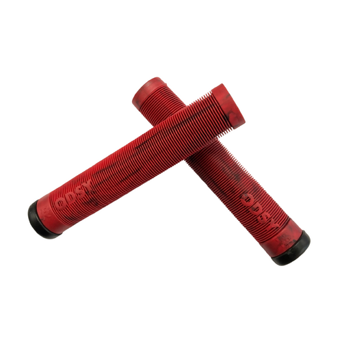 Odyssey Broc Grips - Red/Black Swirl