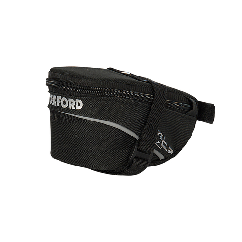 SADDLE BAG C.7 Wedge Bag 0.7L, Weatherproof design, Reinforced, universal hook & loop attachment system Size: 7 cm (H) x 15cm (W) x 8 cm (D) Oxford Pr