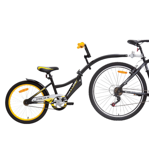 Pacific Tag-a-Long Bike - Black/Yellow