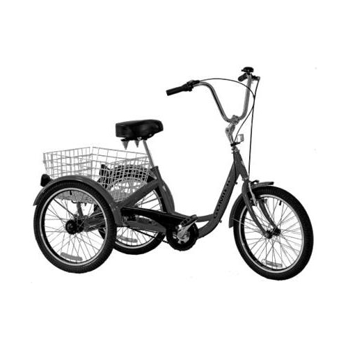 TRIKE  20" 6 Speed SHIMANO, 2500 Series (Designed in Australia)  Metalic BLACK