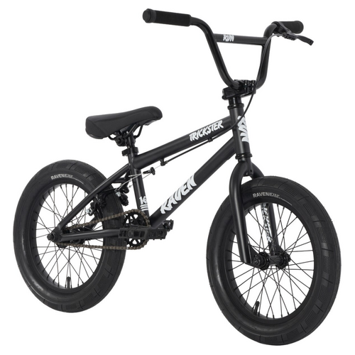 Raven Trickster 16" Kids BMX - Matte Midnight