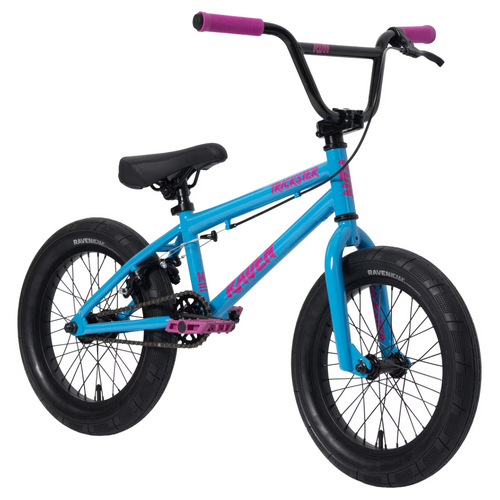 Raven Trickster 16" Kids BMX - Neon Coral
