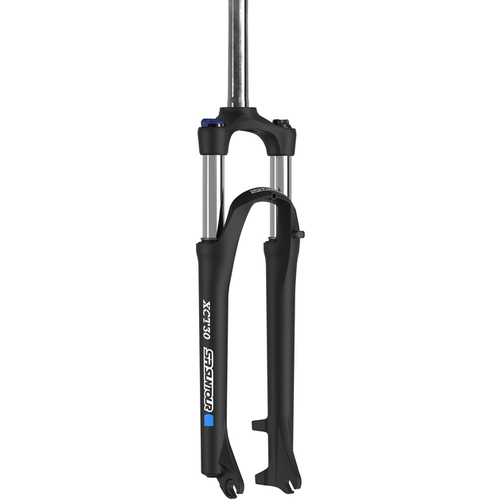 SUSPENSION FORK  27.5"  XCT30 DS.Travel 100mm, axle 9mm-Dropout, O.L.D. 9-100mm, SKTM stem 1-1/8",L:255mm max.rotor 180mm, w/post mount, black, 30mm s