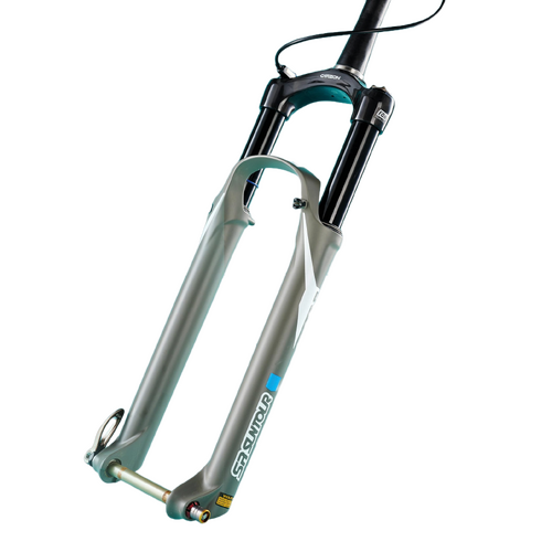 Susp. fork, AXON34-Werx- EQ RLRC-PCS TEAM GREY 29 ,120mm travel,1-1/8 to 1.5 steerer 15x110mm Boost , Remote lock out, rebound & compression adjustmen